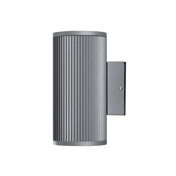 Konstsmide - Siracusa - 7514-300 - Grey 2 Light IP44 Outdoor Wall Washer Light