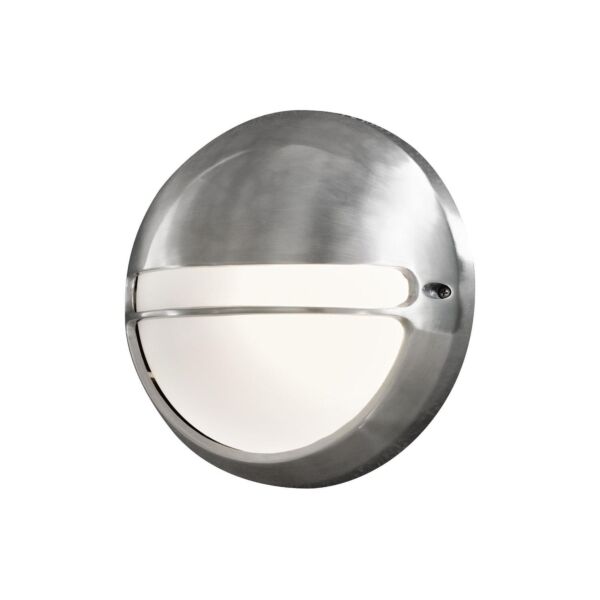 Konstsmide - Torino - 7333-000 - Stainless Steel IP44 Outdoor Bulkhead Light