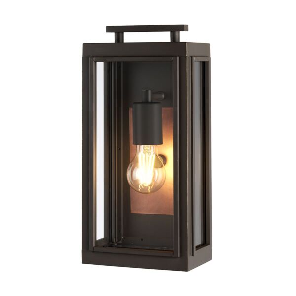 Quintiesse - QN-SUTCLIFFE-S-OZ - Sutcliffe 1 Light Wall Lantern - Oil Rubbed Bronze