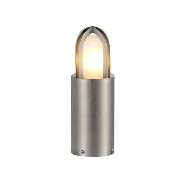 Elstead Lighting - Paignton - PAIGNTON-MB-SS - Marine Grade Stainless Steel Frosted Glass IP55 Outdoor Post Light