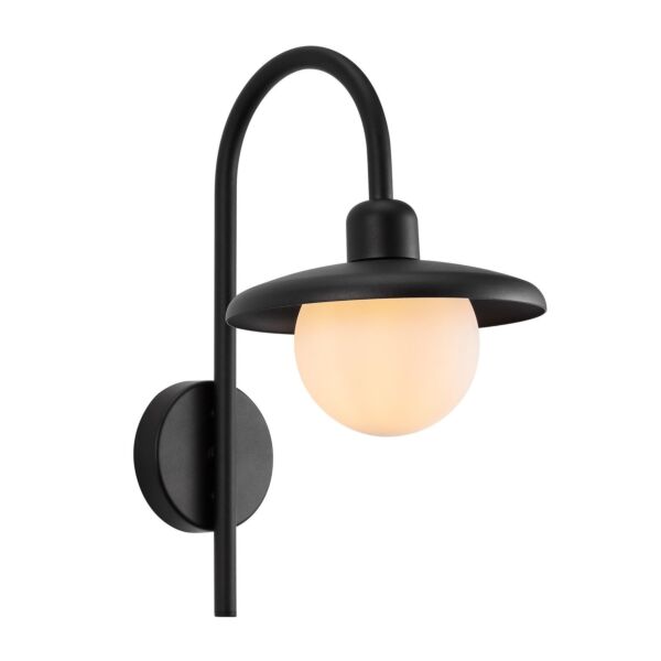 Nordlux - Berlo - 2418191003 - Black White IP44 Outdoor Wall Light