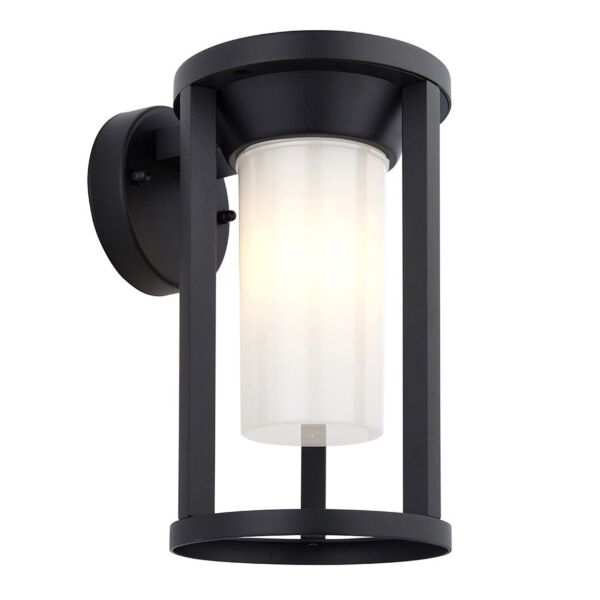 Endon Lighting - Braden - 96916 - Black White IP44 Outdoor Wall Light