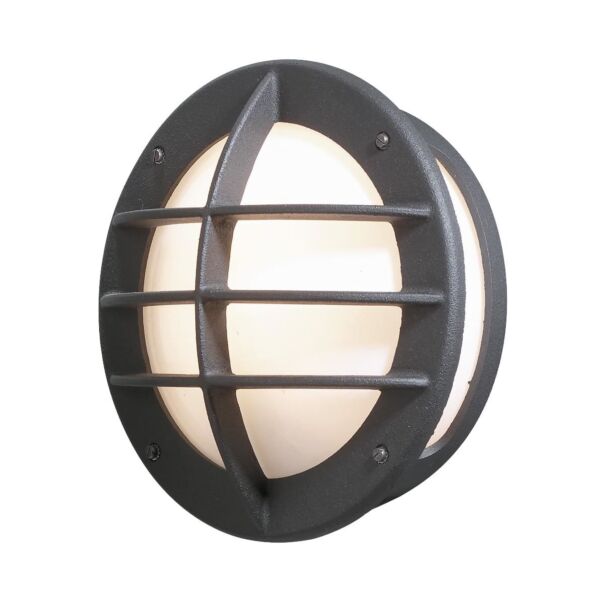 Konstsmide - Oden - 515-752 - Black Outdoor Bulkhead Light