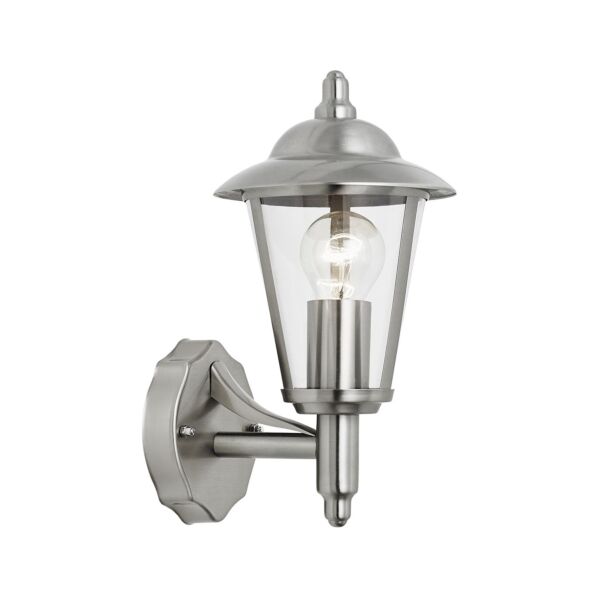 Endon Lighting - Klien - YG-862-SS - Stainless Steel Clear IP44 Outdoor Wall Light