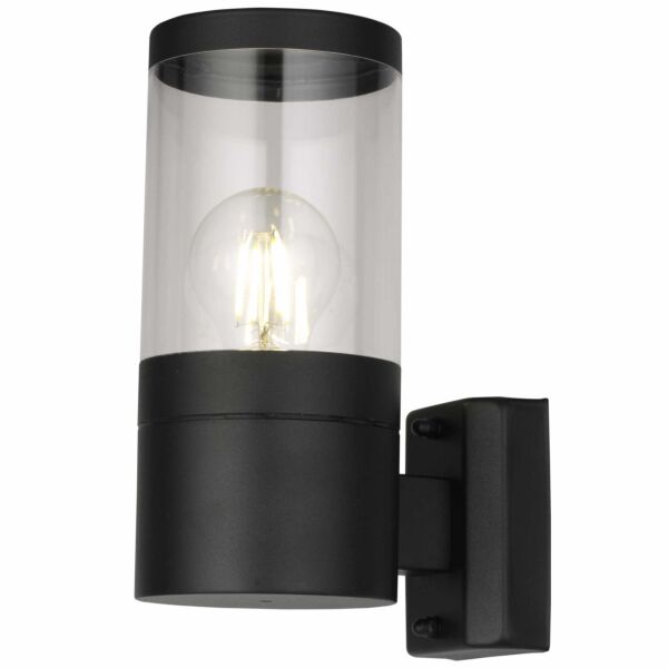 Storm - Black IP44 Outdoor Wall Light