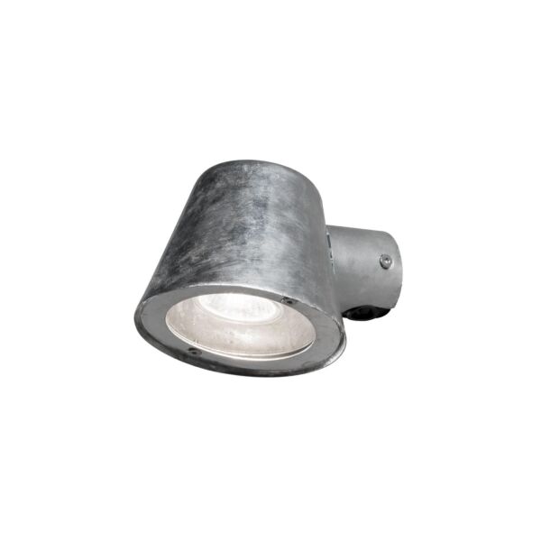 Konstsmide - Trieste - 7523-320 - Galvanized Zinc IP44 Outdoor Wall Washer Light