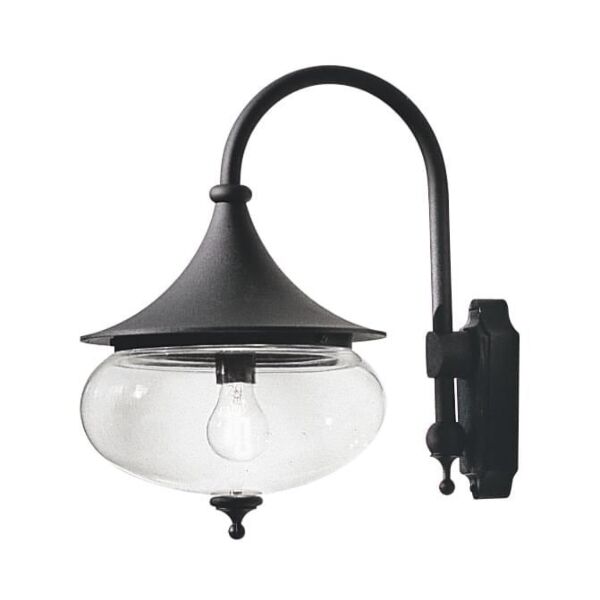 Konstsmide - Libra - 619-750 - Black Outdoor Wall Light