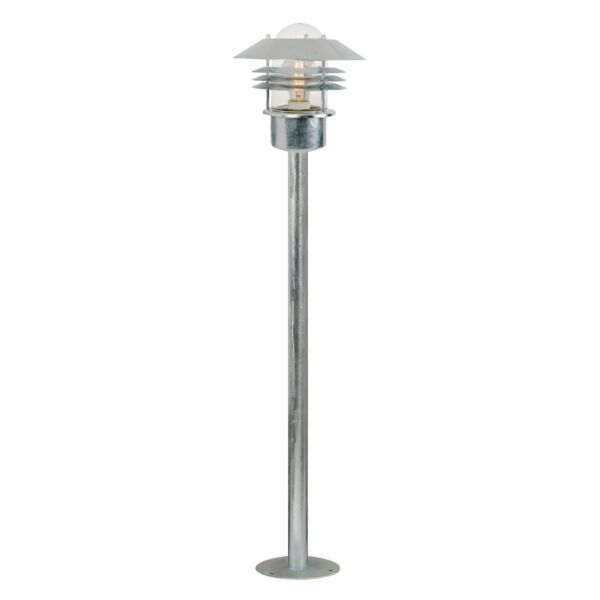 Nordlux - Vejers - 25118031 - Galvanized Steel Clear Glass IP54 Outdoor Post Light