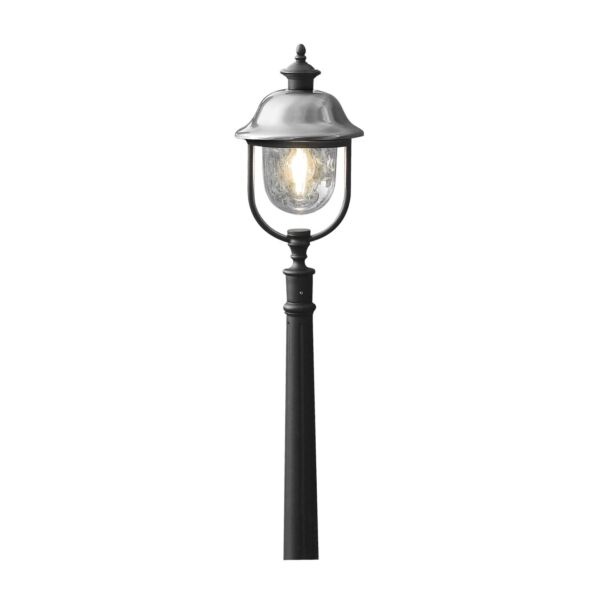 Konstsmide - Parma - 7242-000 - Black Outdoor Post Light