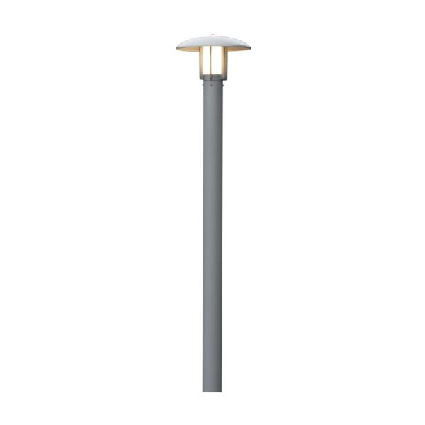 Konstsmide - Heimdal - 402-312 - Grey IP44 Outdoor Lamp Post