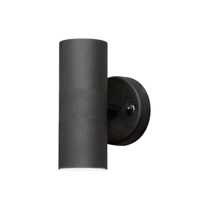 Konstsmide - Modena - 7571-750 - Black 2 Light IP44 Outdoor Wall Washer ...